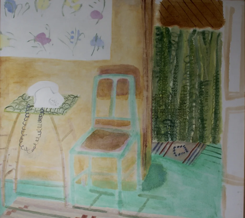 Wood's Phone 1997 oil on canvas