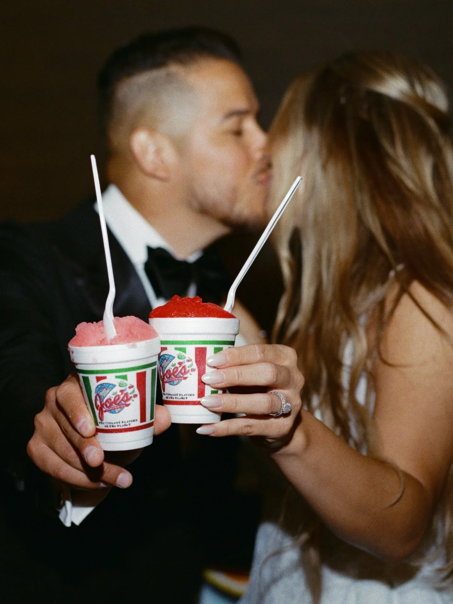A little sweetness to celebrate their day 🍧

When the iconic @joesice is part of your wedding reception dessert bar, it absolutely deserves its own moment on 35mm film ✨💍🎞️
.
Vendors / Details ✨
Venue @falknerwinery_weddings @falkner_winery 
Photo