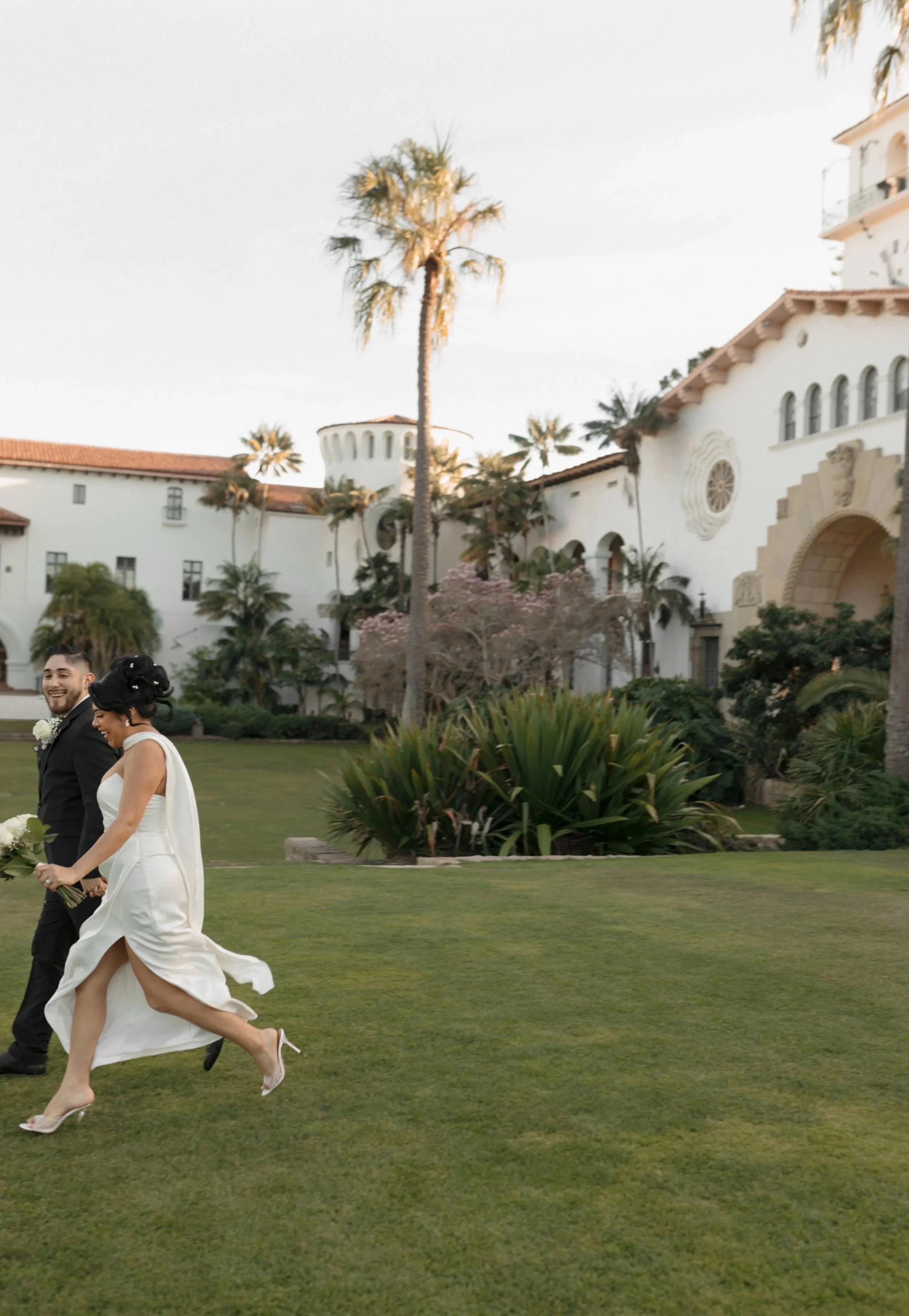 Jocelyn &amp; Ricardo’s Intimate Santa Barbara Courthouse Elopement
