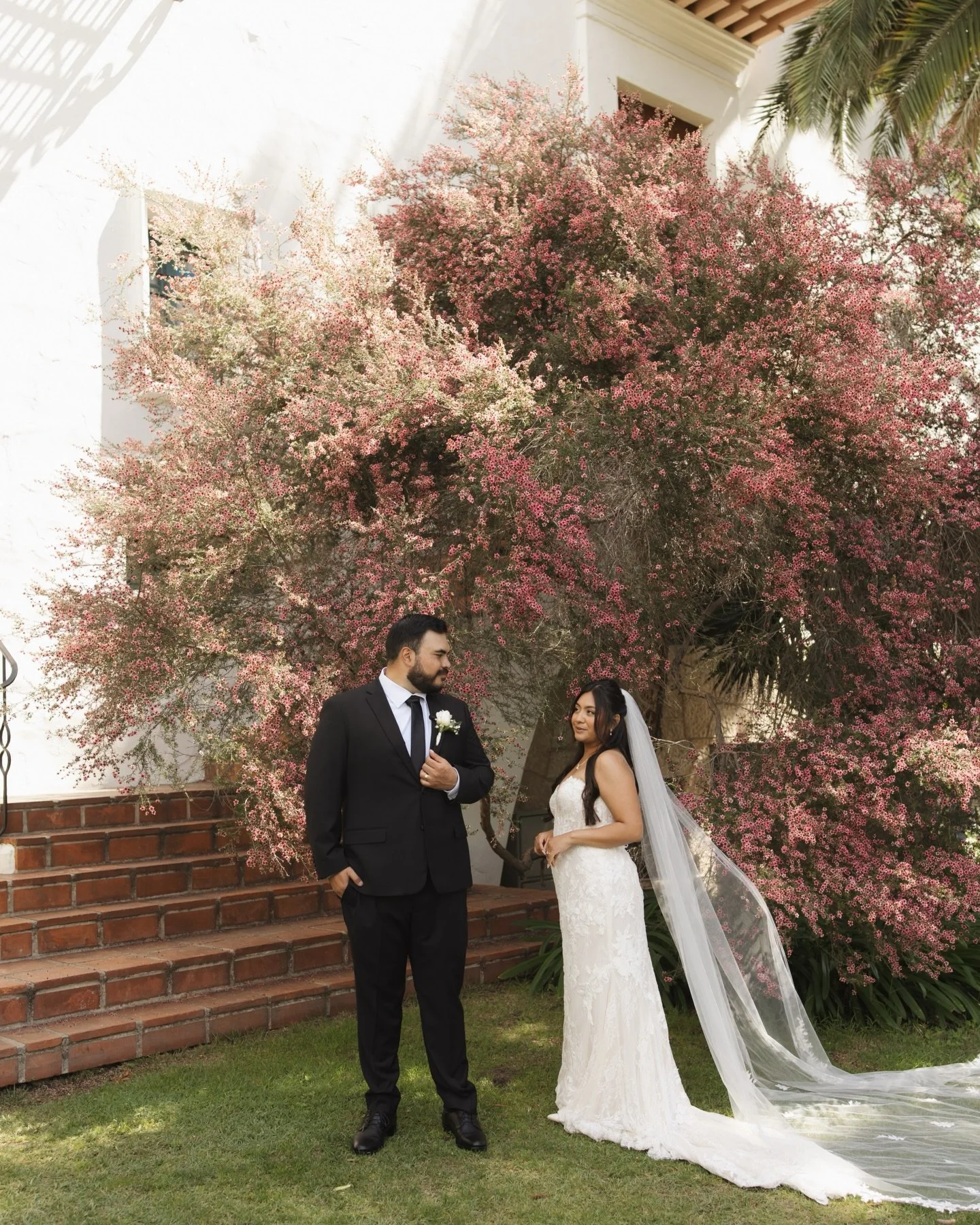 Springtime at the Santa Barbara Courthouse 🌸

Victoria and James shared an intimate elopement filled with spring light, sweet moments, and a calm kind of joy that carried through the entire day 💍🤍

#santabarbaracourthouse #santabarbarawedding #san