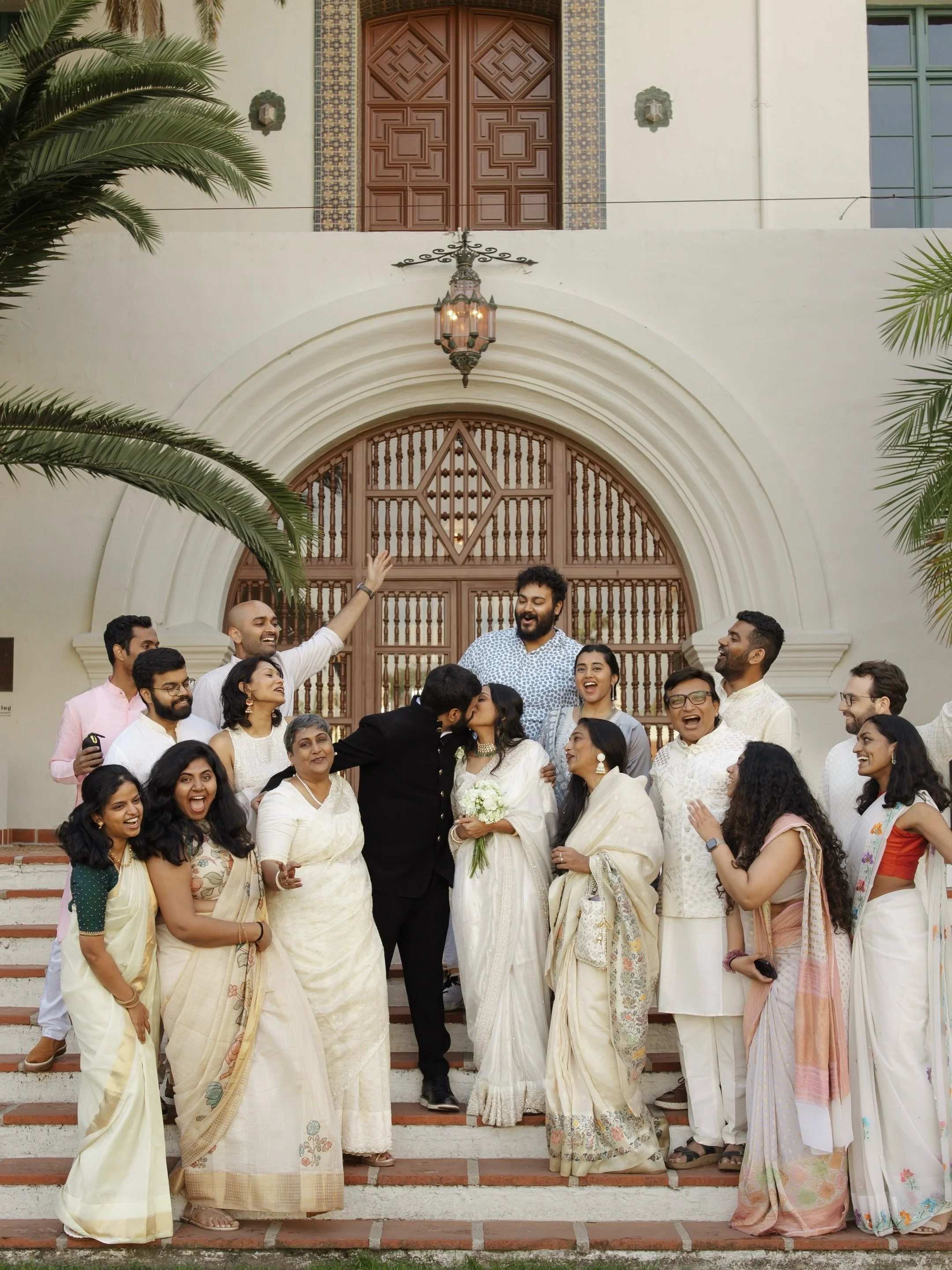 Proof that the most meaningful celebrations are the ones shared with your closest people 🤍

Special congrats to these two and their beautiful intimate elopement at the Santa Barbara Courthouse ✨💍

Captured on digital and film 🎞️

Details:
Photogra
