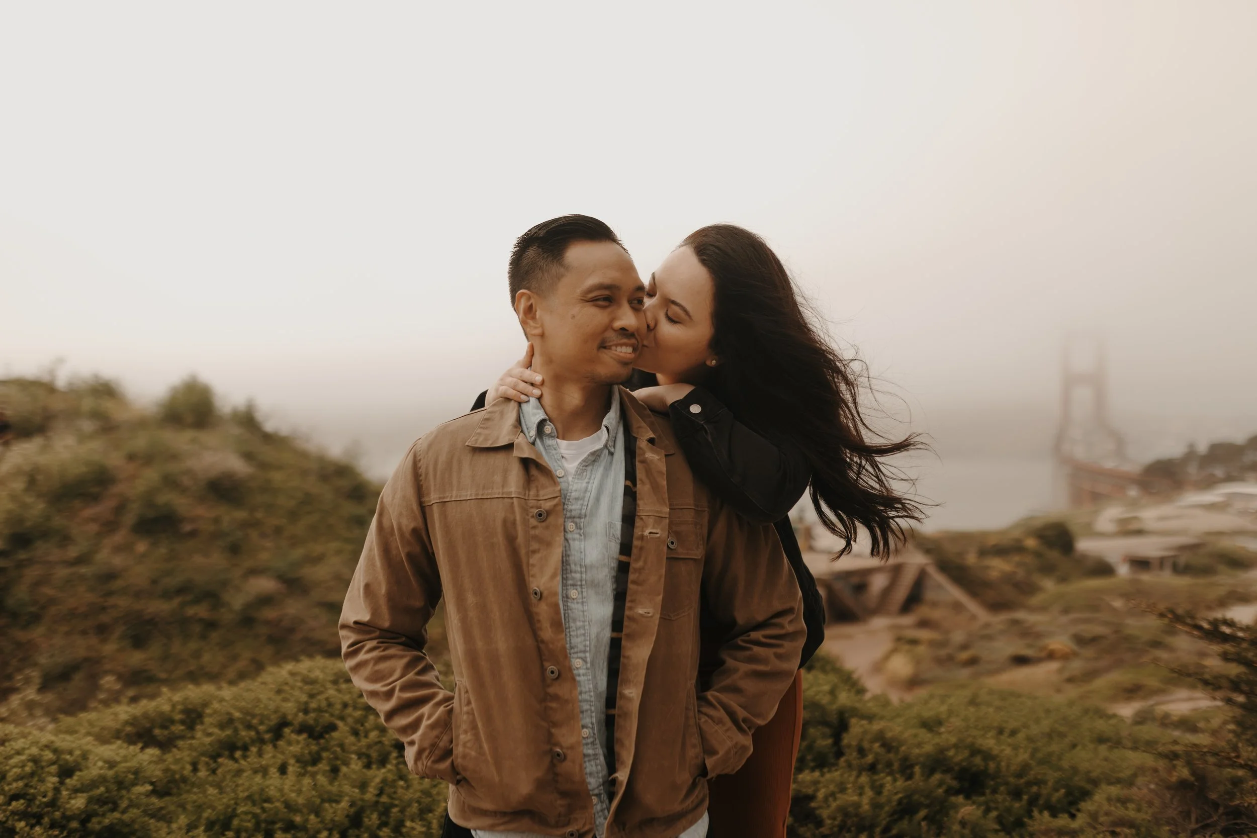 Bound by Love: A Golden Gate Engagement in SF
