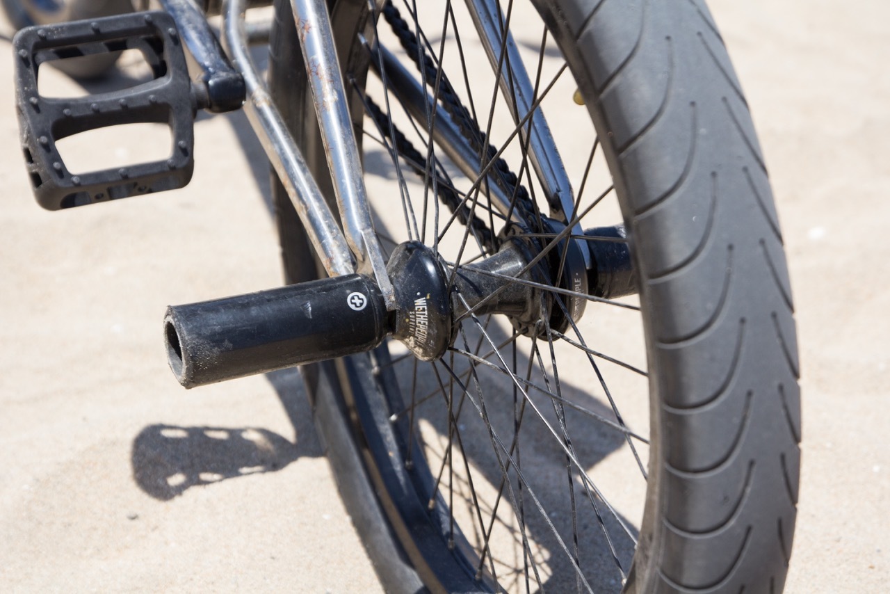 Cranks: WTP Apex Prototype 170mm Sprocket: Odyssey Laguardia Pedals: Odyssey PC Chain: Saltplus Warlock