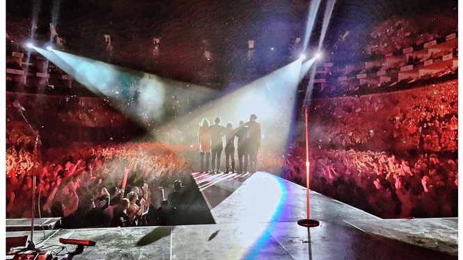 Imagine dragons at london's o2 arena