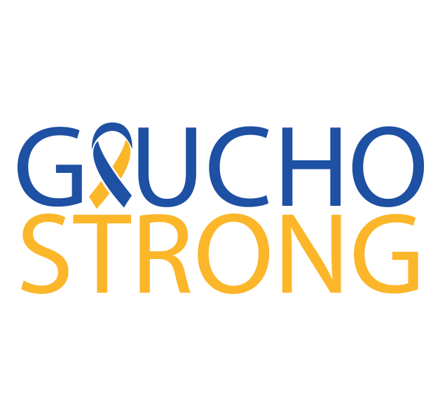 #gauchostrong was a popular hashtag, I created this icon/logo for the hashtag and produced this on grey t-shirt for donations.