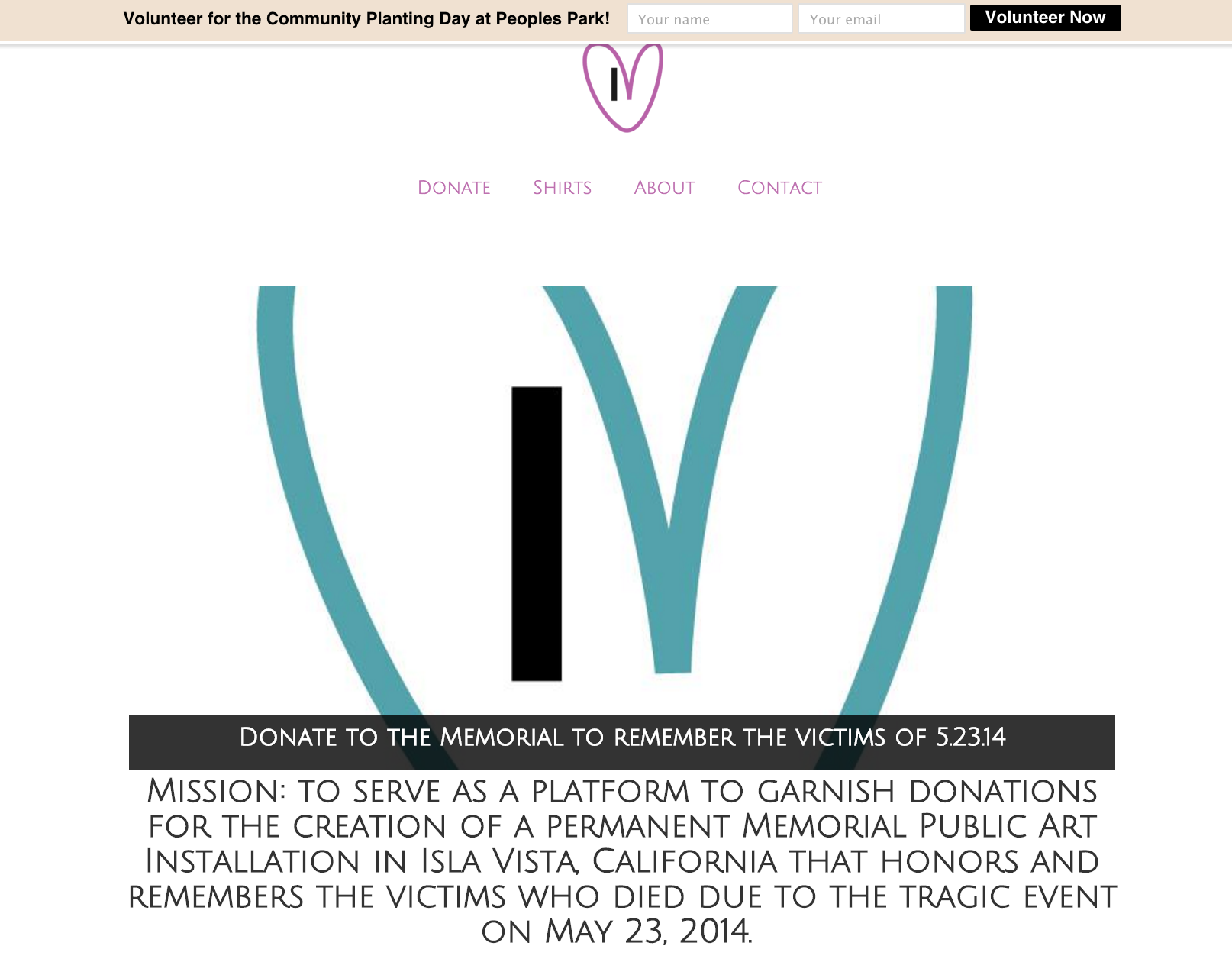 ProjectIVLove.com , homepage.