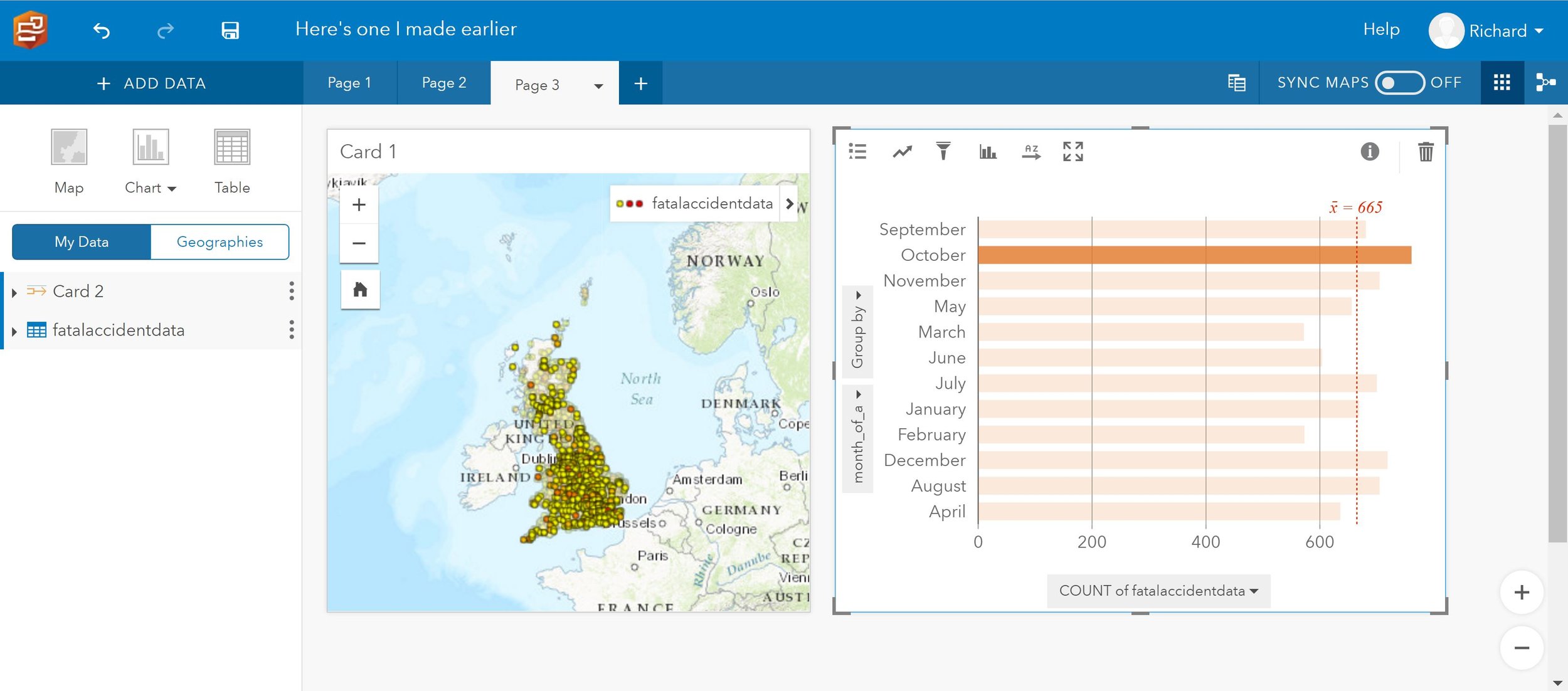  Charts and graphs give us a new way to look at our data 