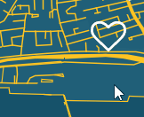 Click the heart icon to save your favourite maps directly to you ArcGIS Online account.