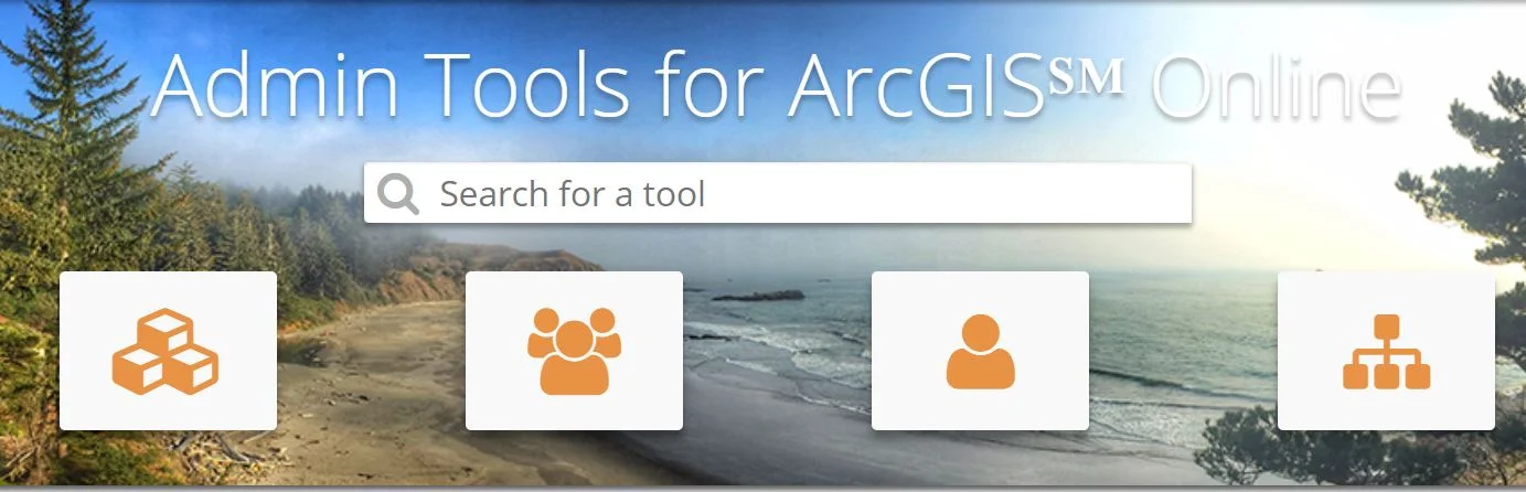 Geo Jobe Admin Tools for ArcGIS Online