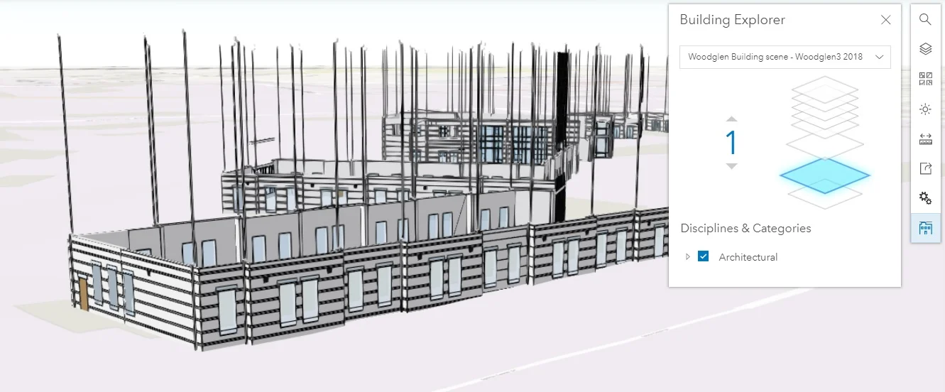 isolate floors in your bim models in web scenes