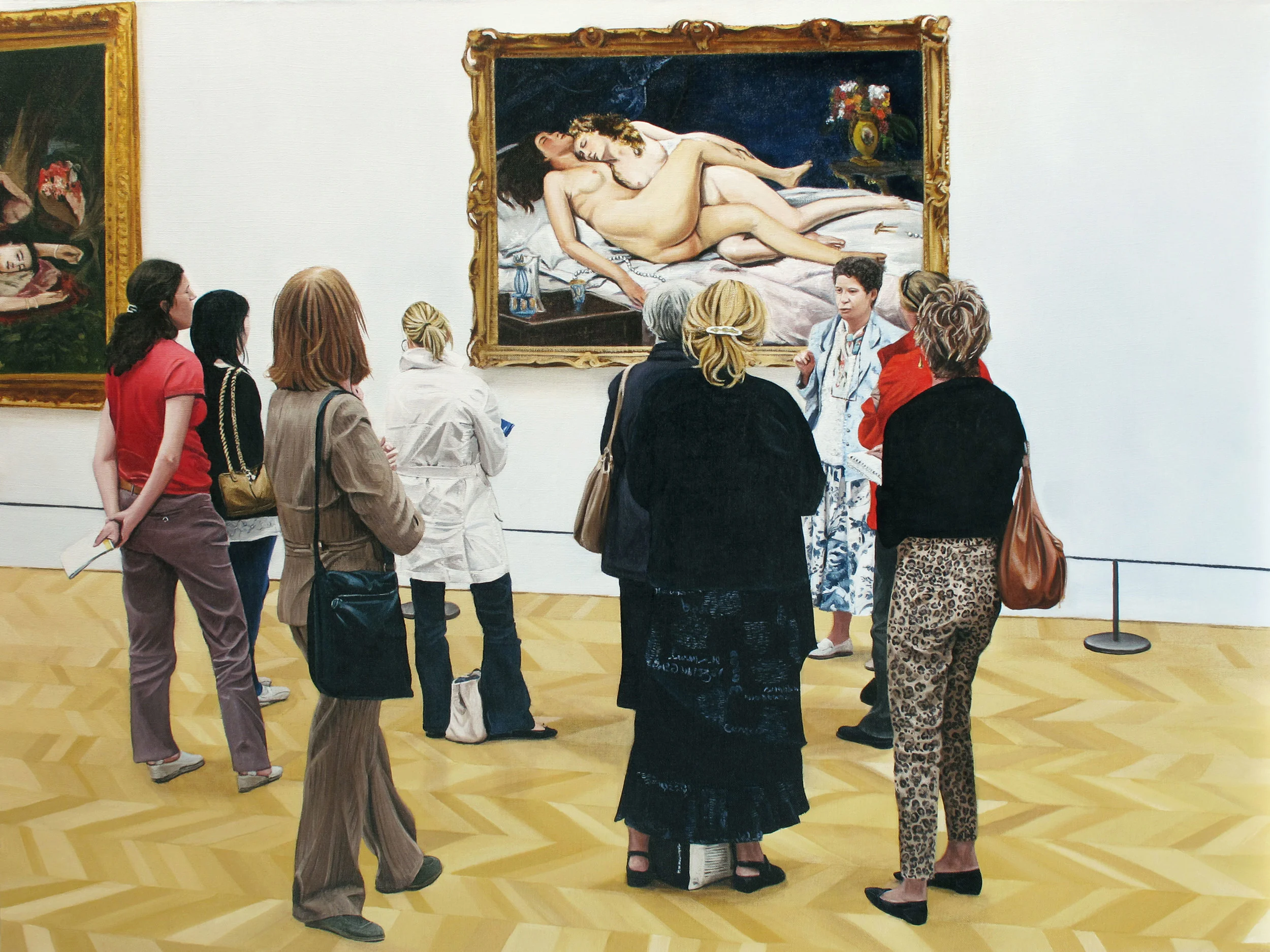 Devant Courbet
