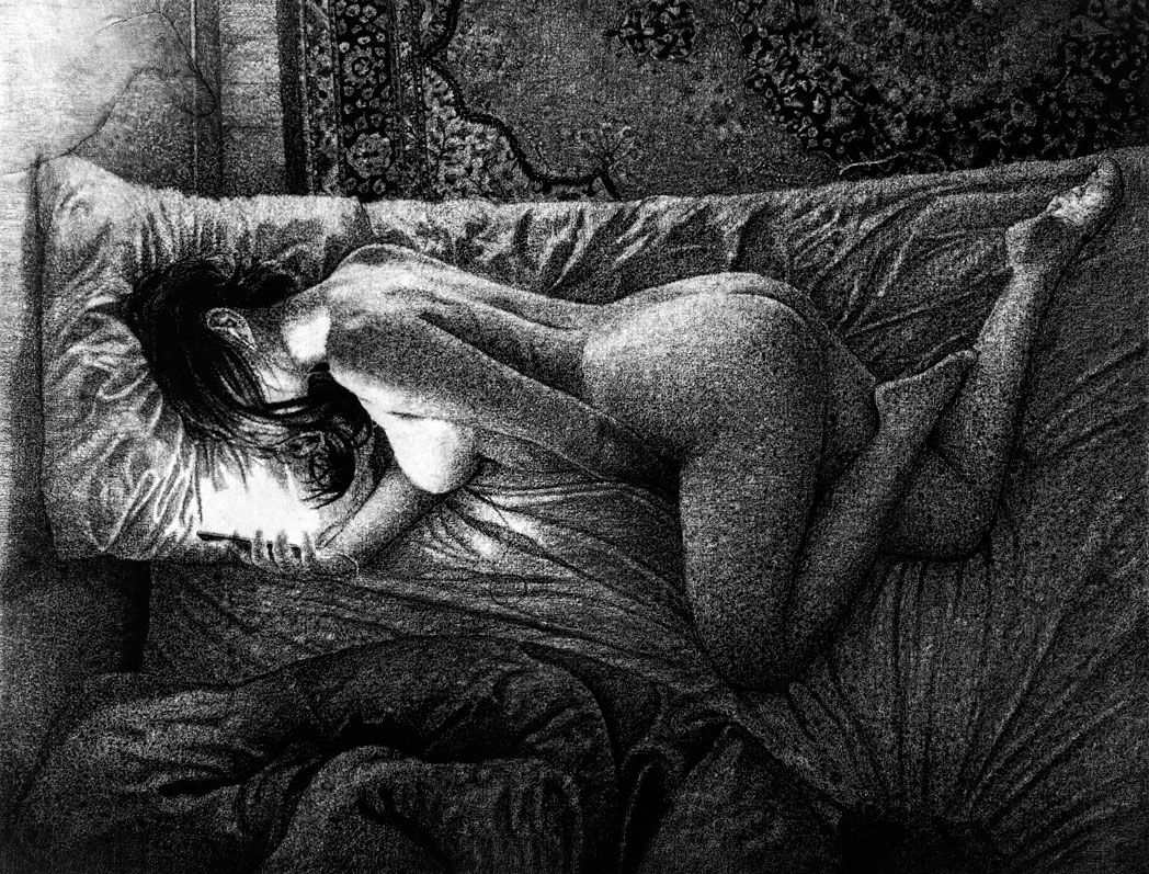 Sur le lit