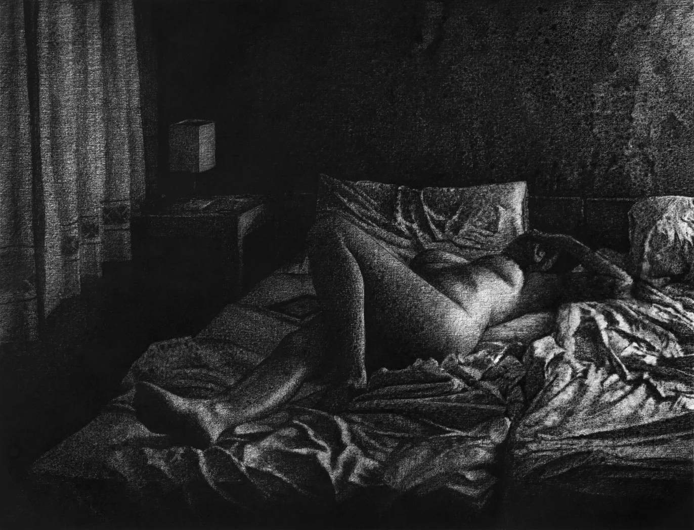 Sur le lit