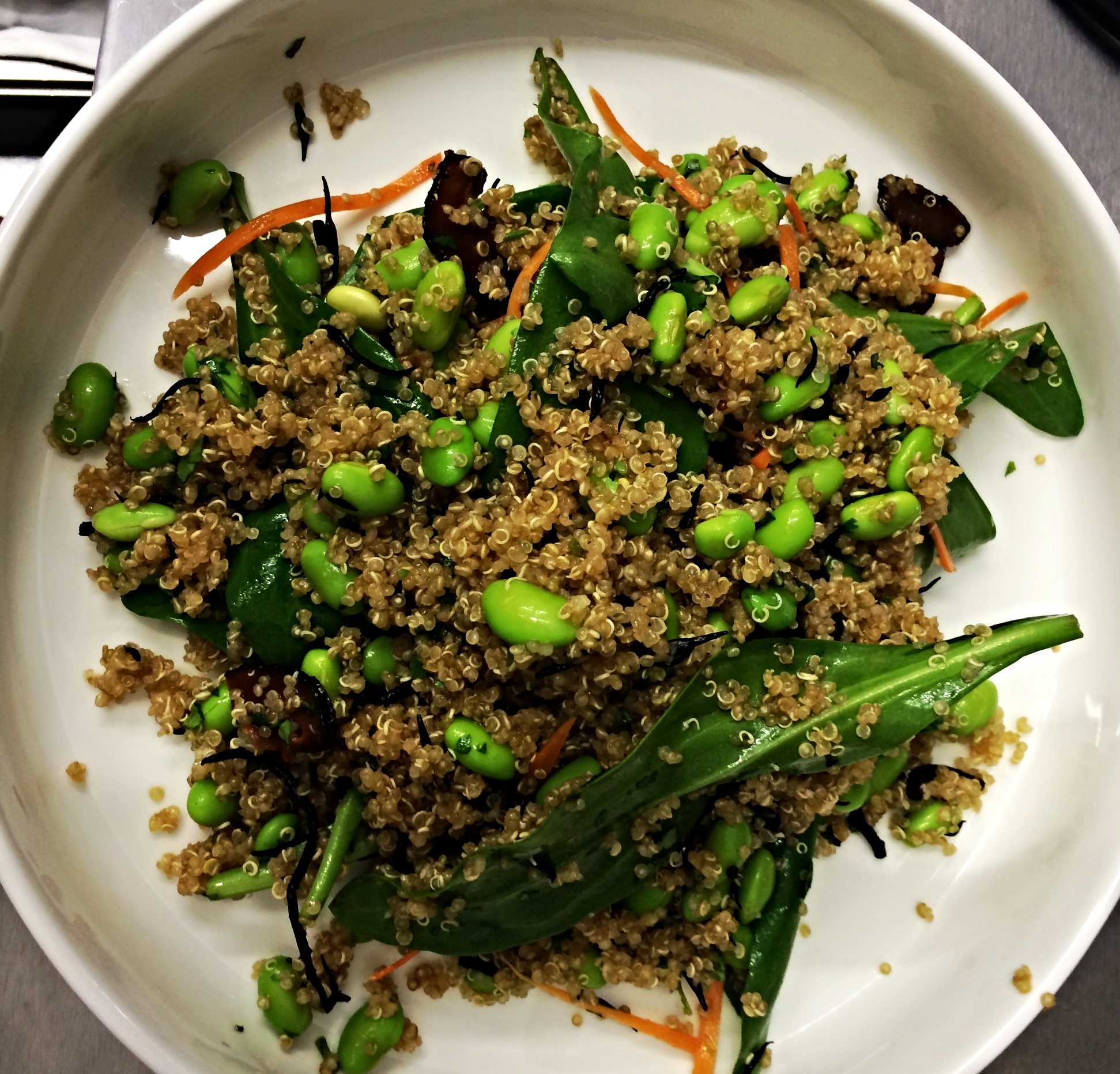 Asian quinoa salad