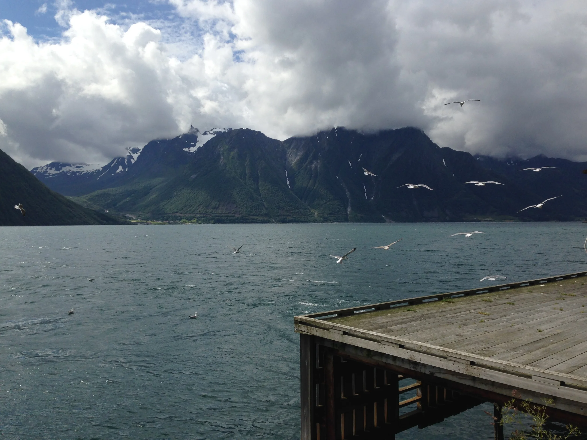 The dock at Trandal