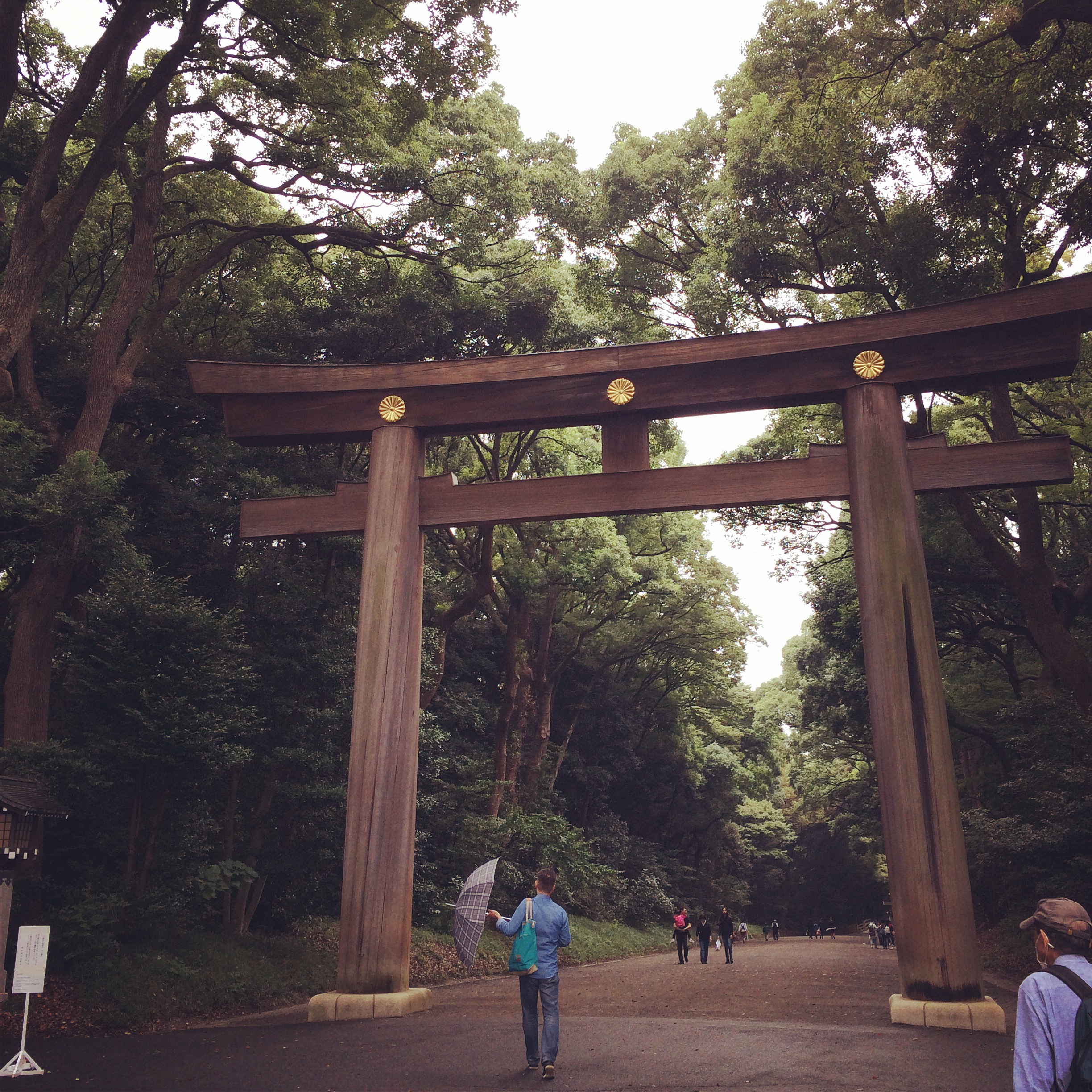 Torii in Yoyogi Park