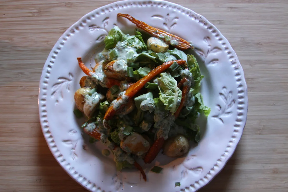 Roasted Cumin & Smoked Paprika Carrot & Turnip Salad
