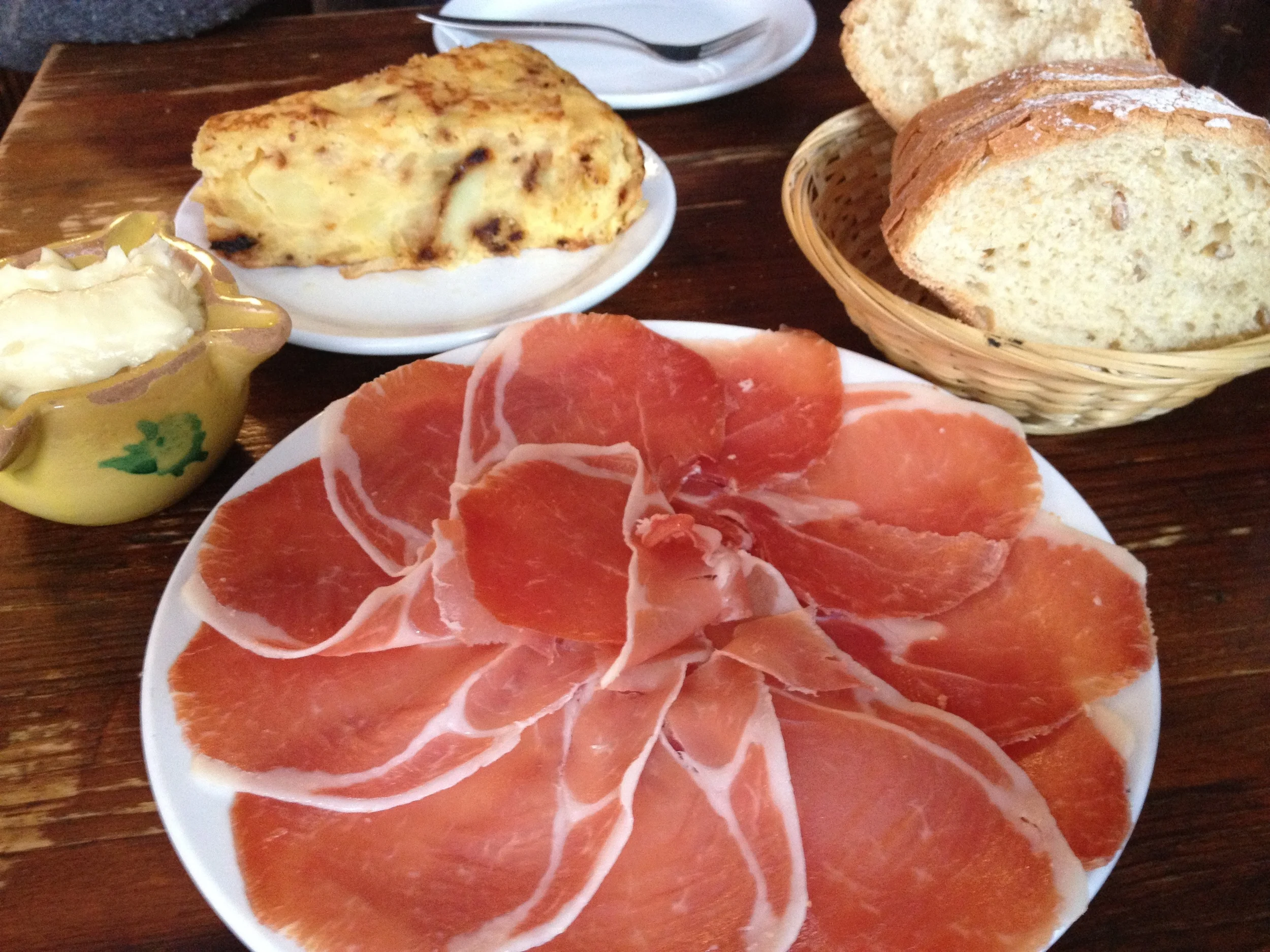 Jamon, Tortilla, Aioli, Tapas BAR Catala, Amsterdam, Netherlands