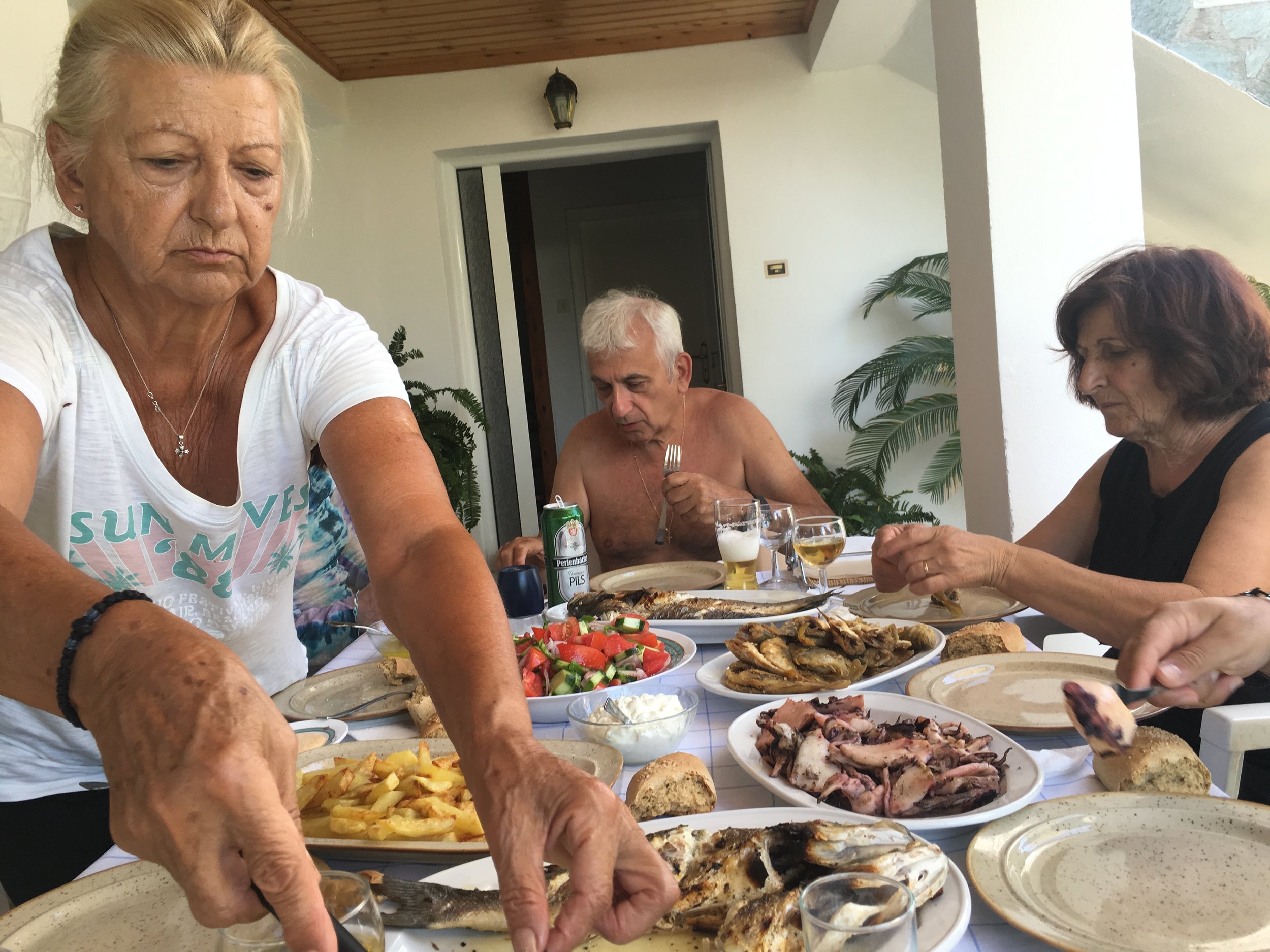 Our incredible homemade meal