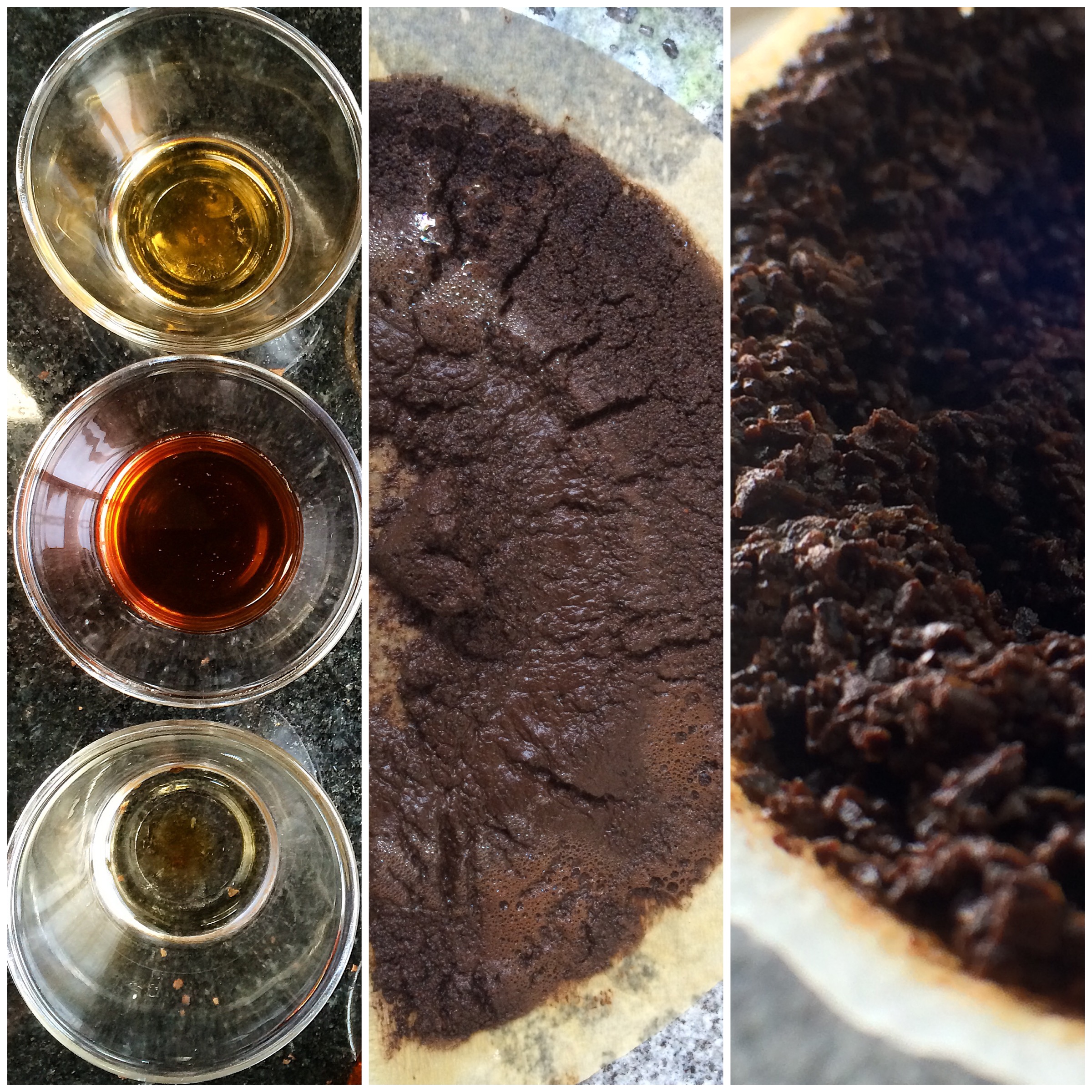 Água, tamanho das partículas, geometria do "bolo de café" e temperatura. Parâmetros de Extração.