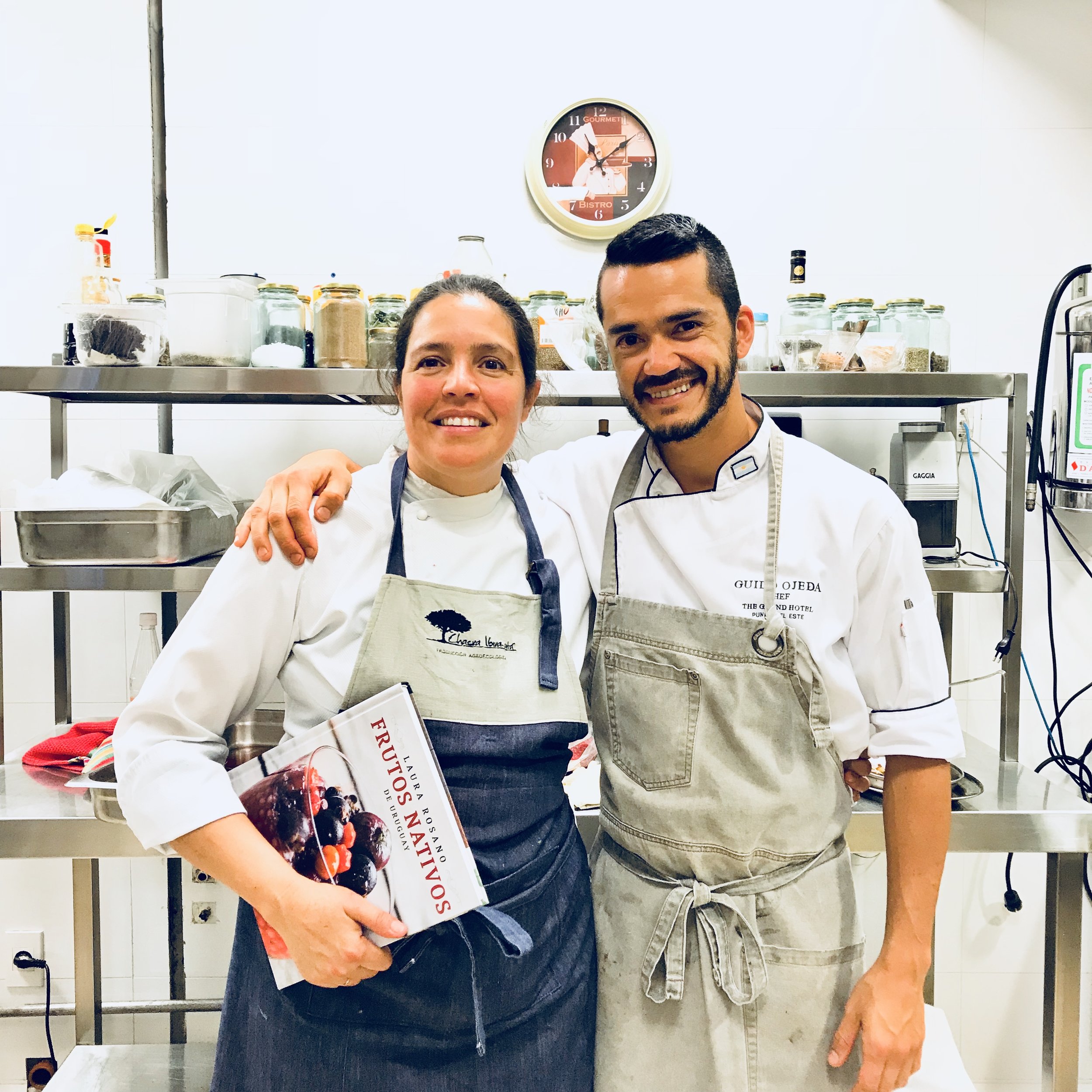 Chefs Laura Rosano y Guido Ojeda