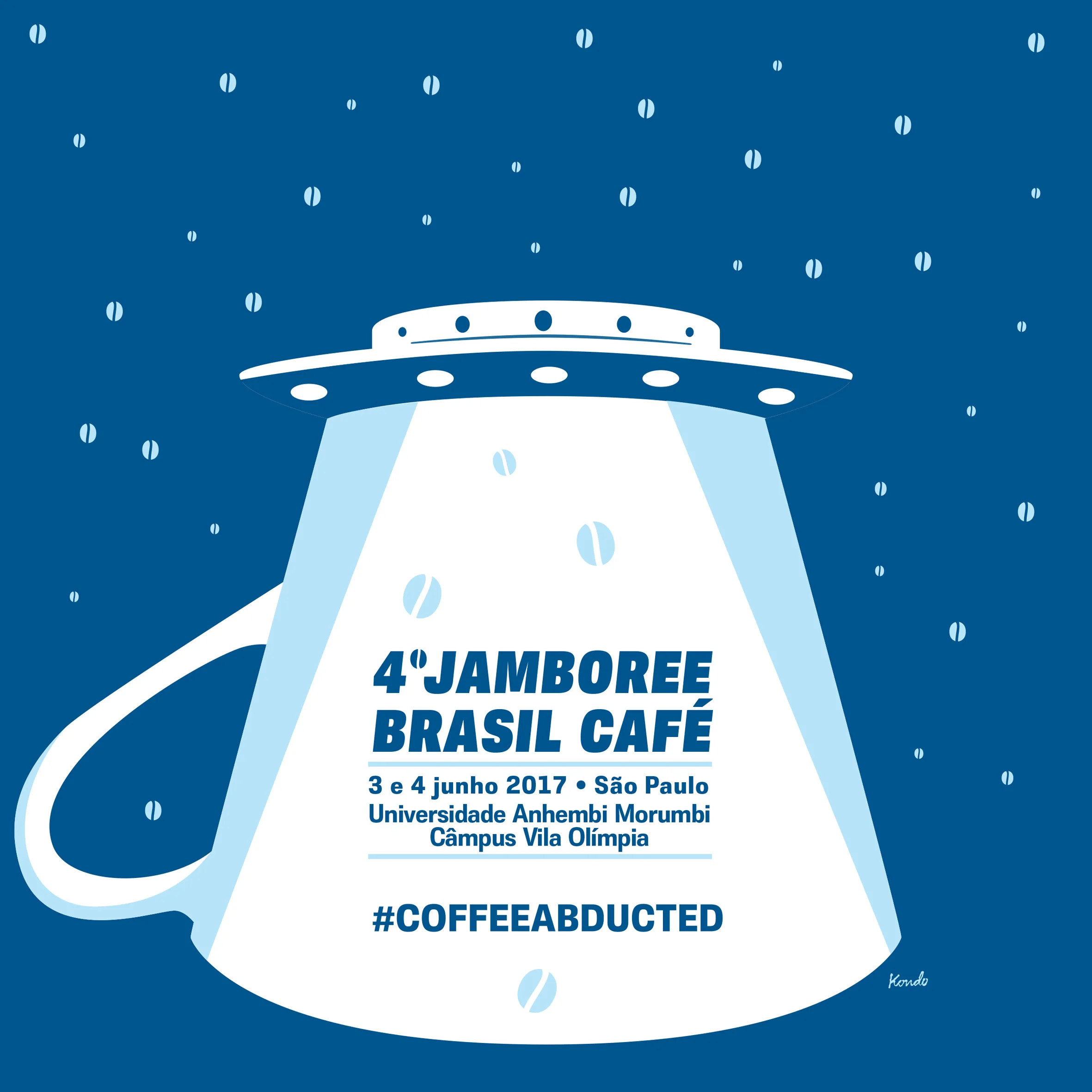 Jamboree Brasil Café/Jam Café. Arte: Daniel Kondo.