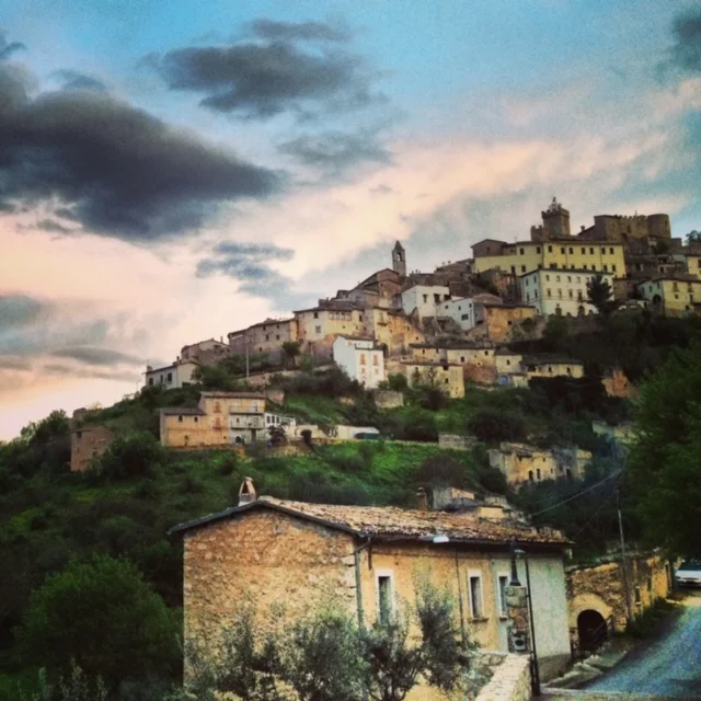 Capestrano, Abruzzo. Morso Travel Italy food and wine tour.
