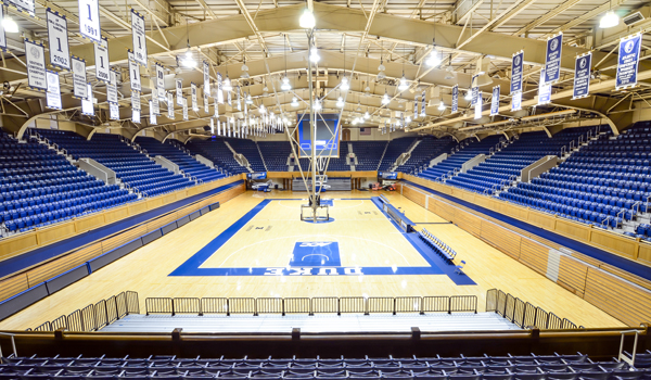 I've never actually been to a game in Cameron, so if someone wants to give me tickets to a game that may bump this up the list a couple spots. However, I really enjoyed being in this building for Duke basketball camps.