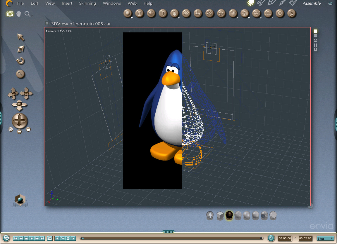 Club Penguin, Software