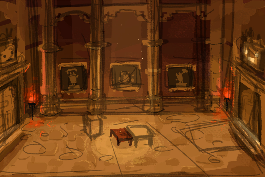 More concepts for rooms to explore in Box Critters