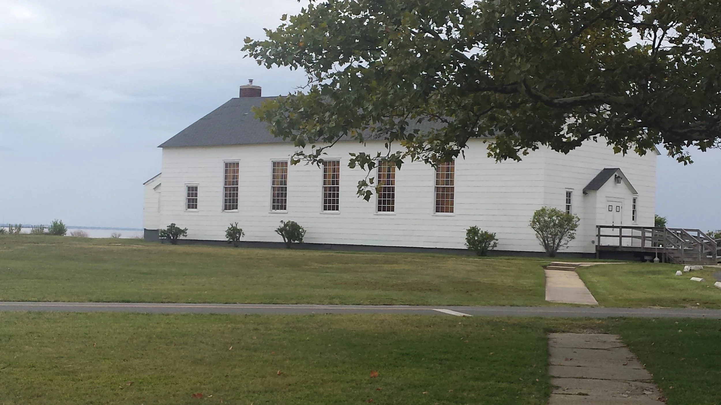 The Chapel at the former Fort Hancock