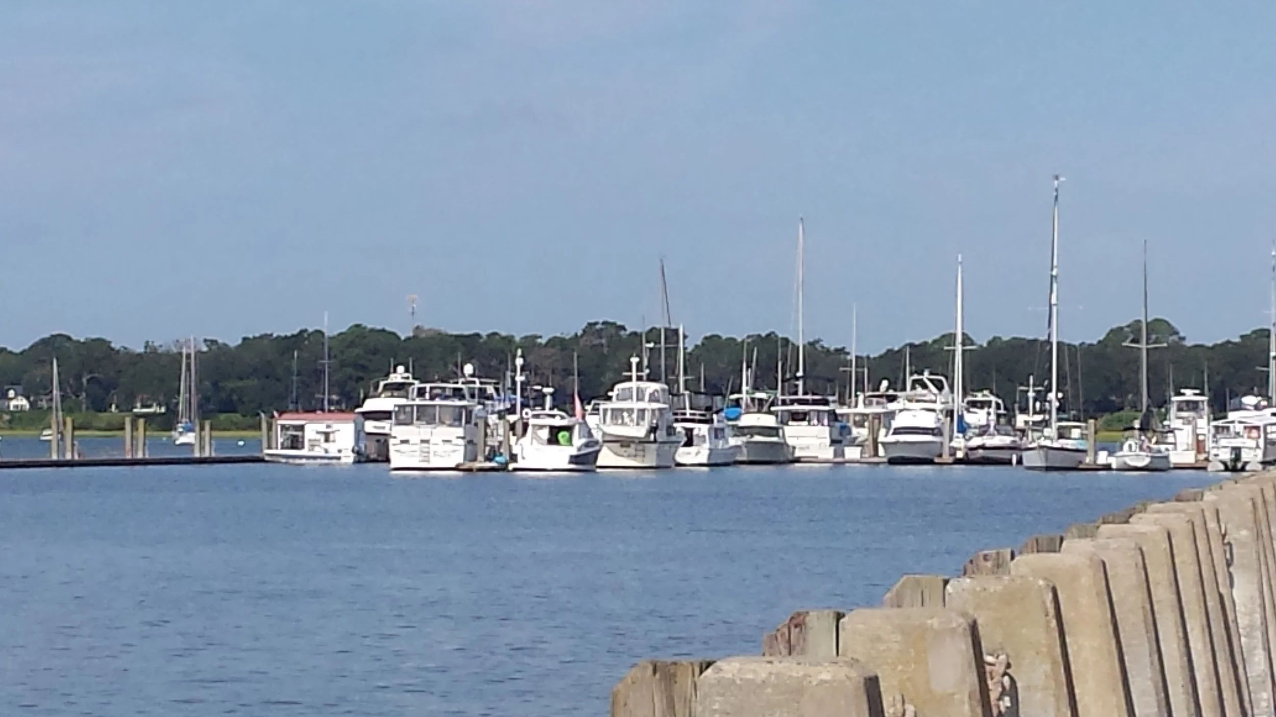 Harbor near downtown Beaufort
