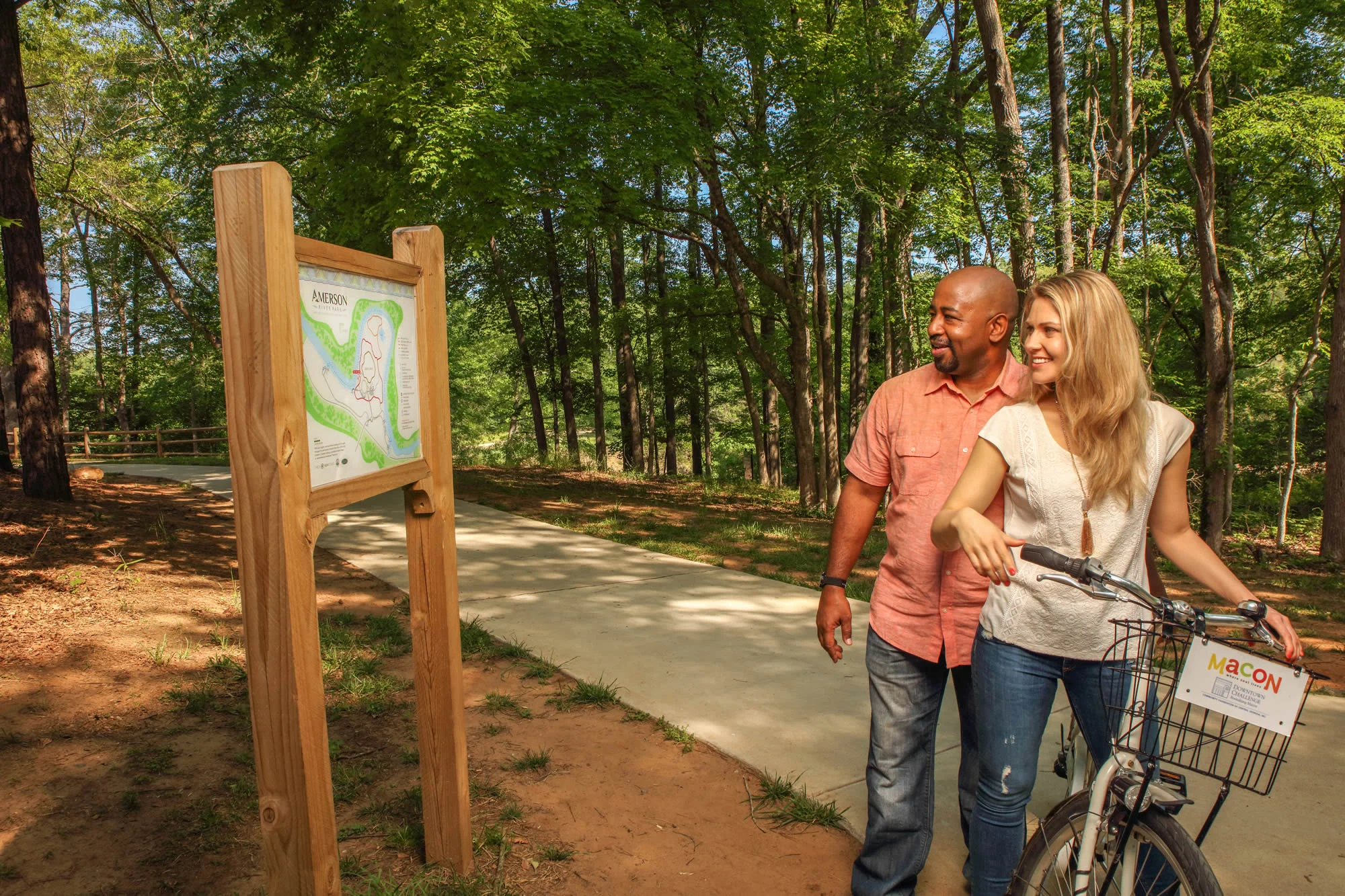 Amerson River Park Bike Trail Photo Courtesy of Visit Macon