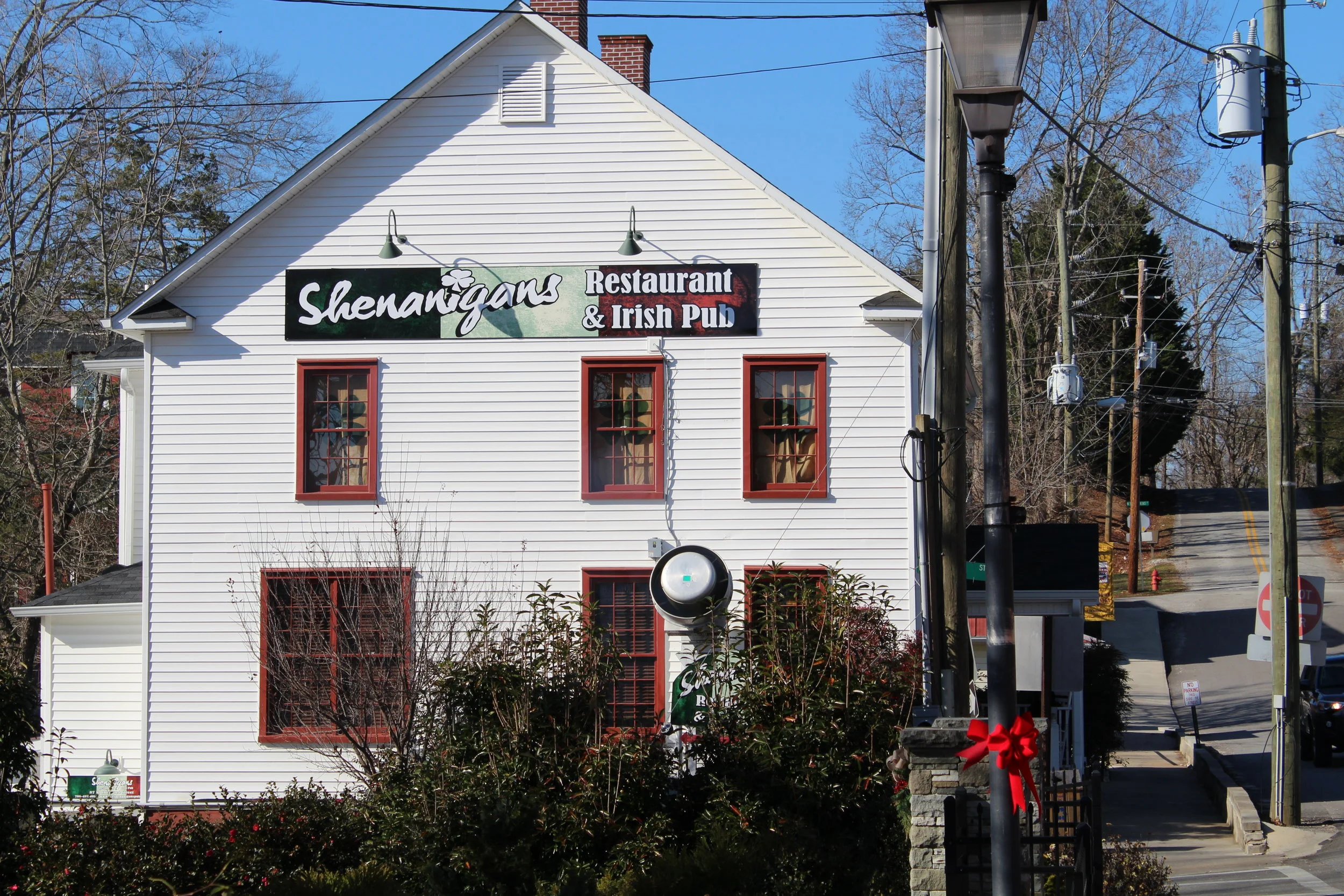 Shenanigans is a fun atmosphere and good food!