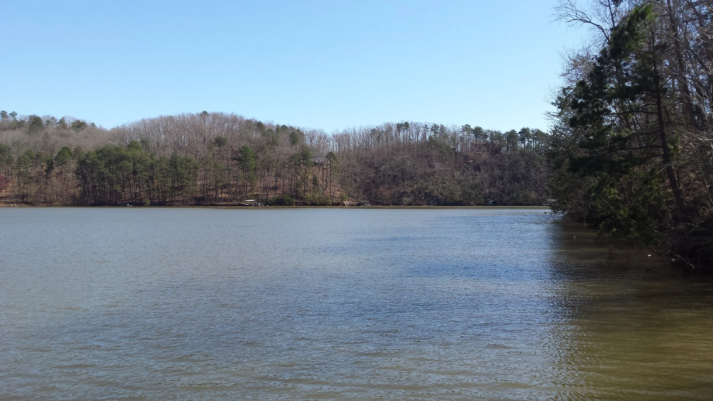 Don Carter State Park on Lake Lanier in north Georgia. Great kayaking trails as well as easy hiking and activities for the whole family.