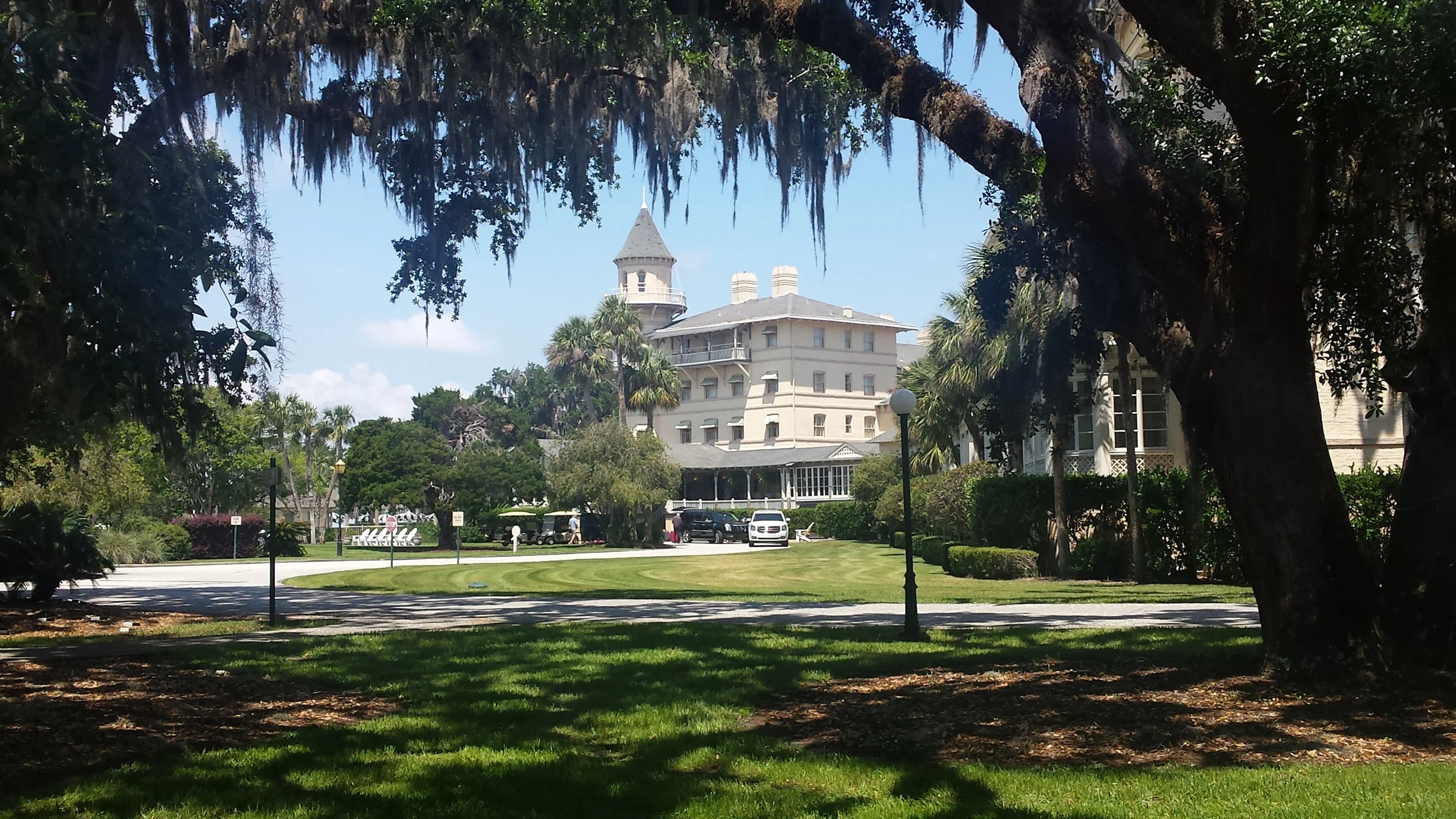 The Jekyll Island Club today is a lovely hotel