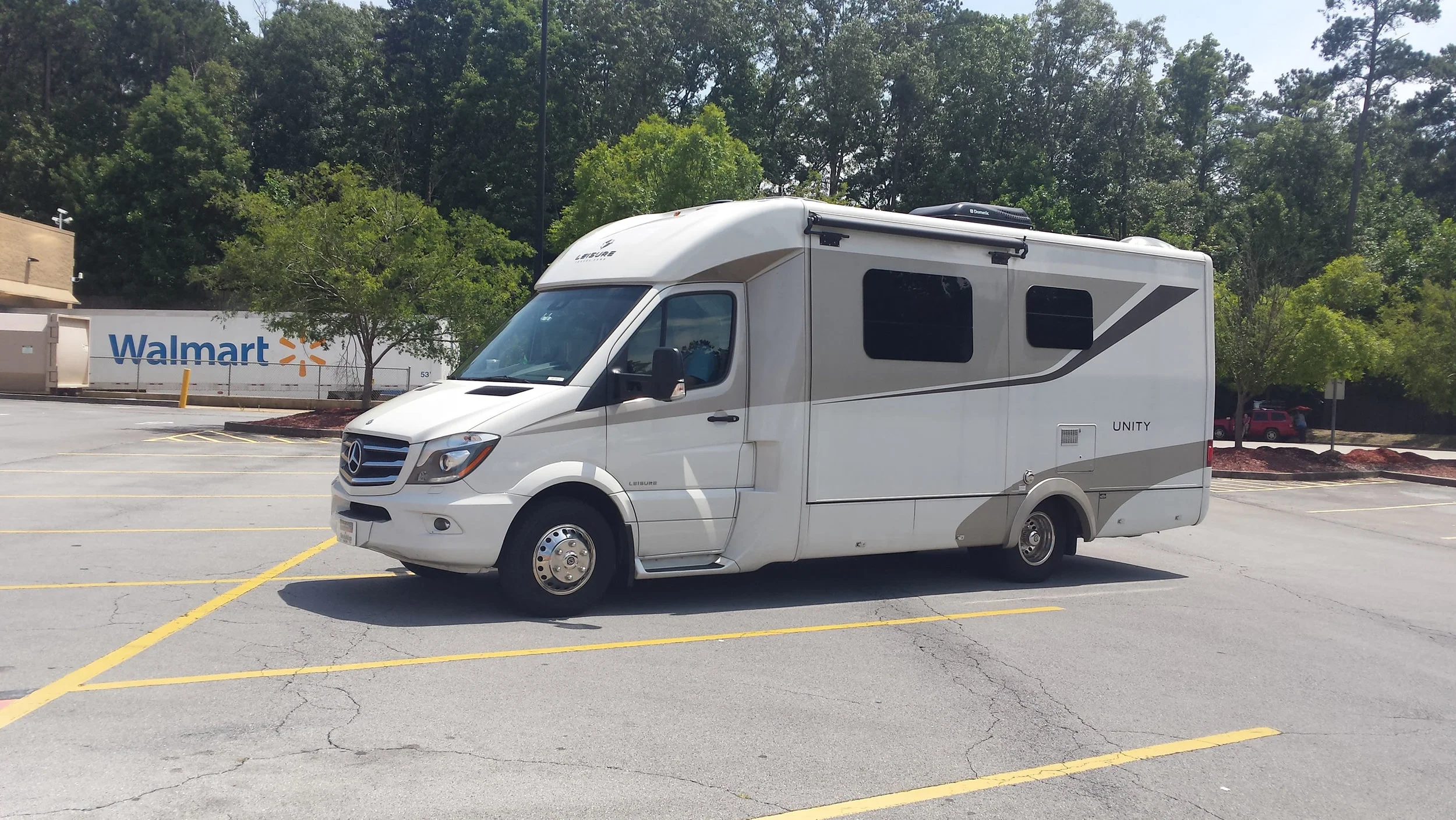 Walmart is a popular “alternate” campsite