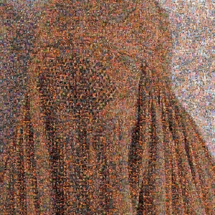Rashid Rana, Veil I/2/3, 2004. C-Print + DIASEC, 51x51cm