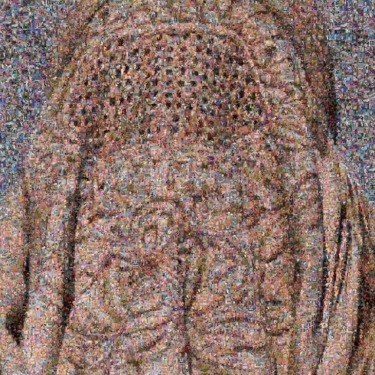Rashid Rana, Veil I/2/3, 2004. C-Print + DIASEC, 51x51cm