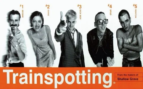Danny Boyle, Trainspotting, 1996, Image: Film4 Productions, Courtesy of www.cinemaparrotdisco.com