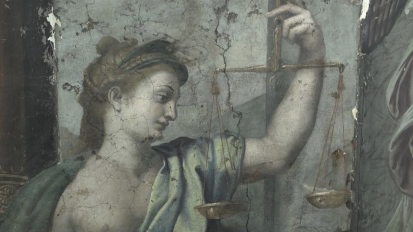 Detail of The Hall of Constantine , Vatican Museum. Image courtesy of CNN. 