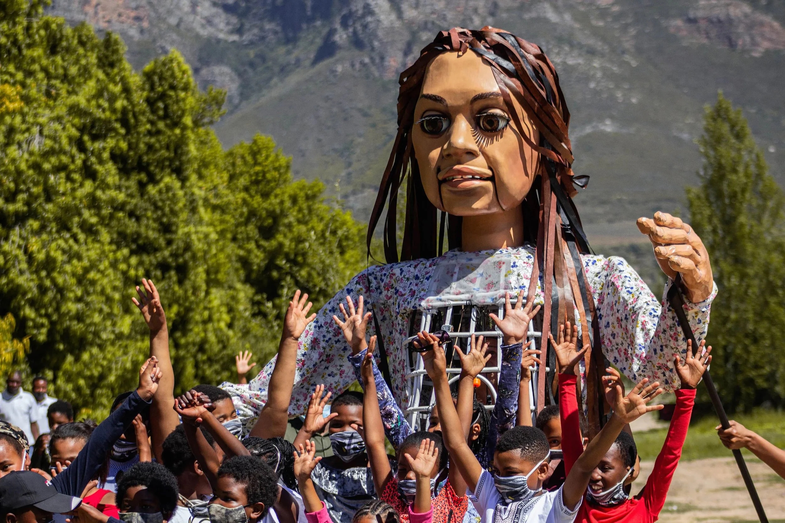 Little Amal: refugee puppet walks a message of hope