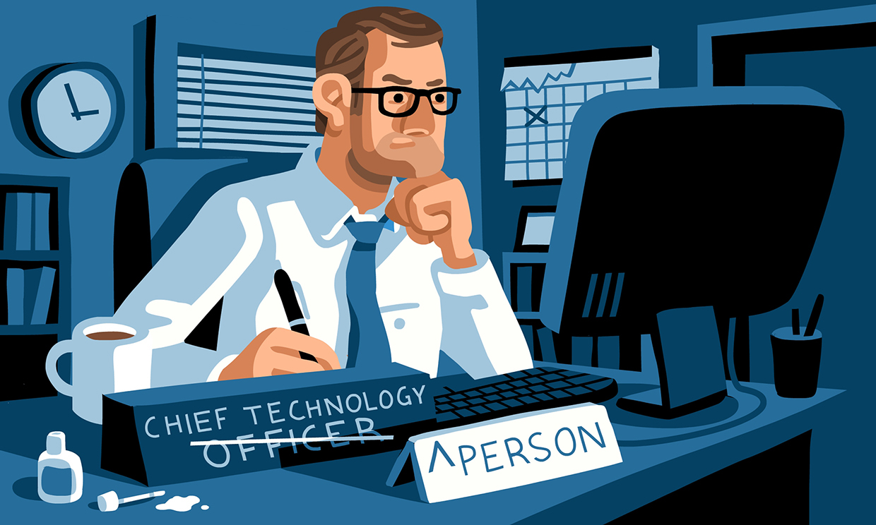 Chief Technology Person CEO Magazine AD: Hamilton Hedrick