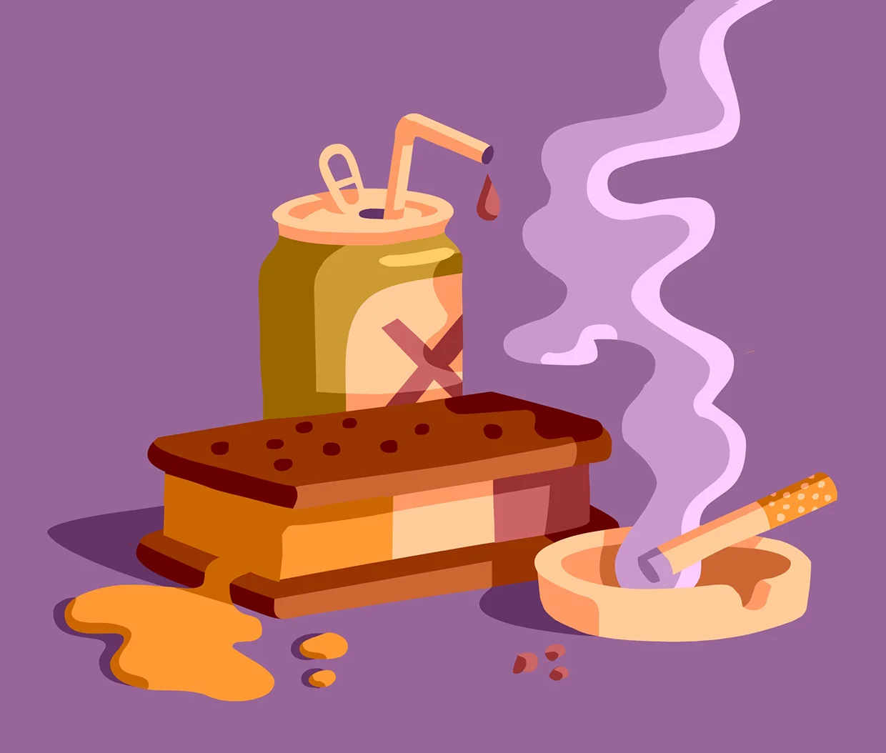 Junk Food Still Life
