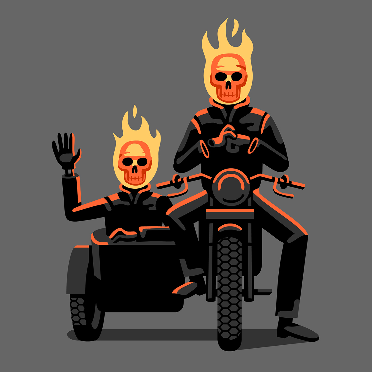 Ghost Rider & Son