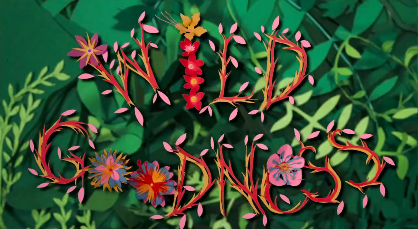 Opening title design and animation for "Wild Goodness" by Aaron Rose