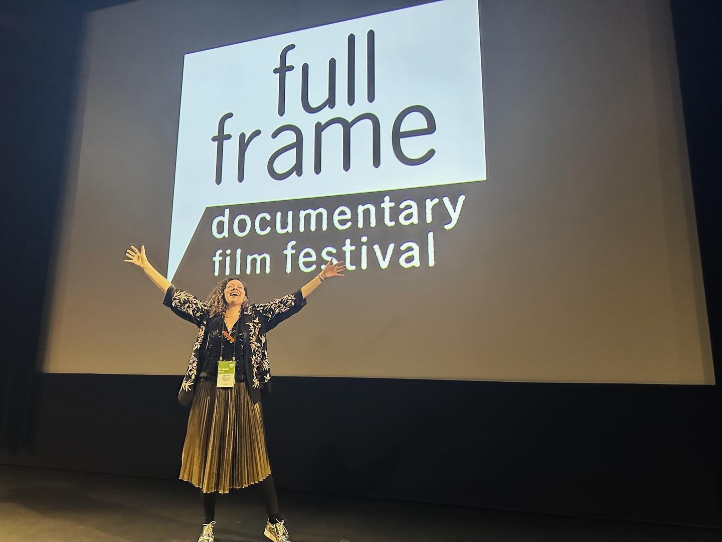 One more for fun! Was feeling the joy @fullframefest !