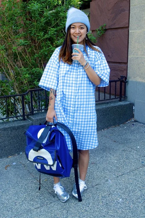  "I really like men's shows. Oh my god, men's shoes are better than women's shoes - sneakers always! I love men's clothes. I don't really think it's important for clothes to be gender-specific." 