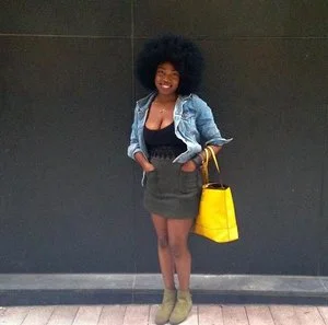  "I like wearing old school t-shirts, ripped jeans, and heavy metal shirts. People always ask me, 'Are you really into this band?' Let's say if I wear an ACDC shirt, people are always surprised because not a lot of black women like this type of music