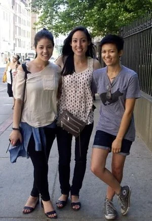  "'What do you think it would be like to be a real Asian person?' It was one of those moments where I thought, well, you are a real Asian person. When we're with our Asian friends, we feel very white and when we're with our white friends, we feel lik